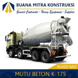 beton k175; harga beton k175; campuran beton k 175; ready mix, readymix, beton cor, beton siap pakai, harga cor beton, jayamix, harga adhimix, harga jayamix